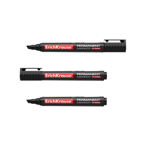 Picture of ERICHKRAUSE PERMANENT MARKER CHISEL BLACK